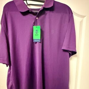 Izod Men's Polo Shirt in Rich Purple